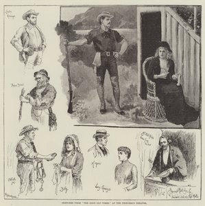 Sketches from The Good Old Times, at the Princess